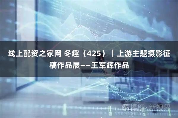 线上配资之家网 冬趣（425）｜上游主题摄影征稿作品展——王军辉作品